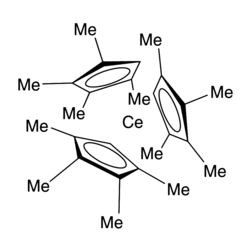 Tris(tetramethylcyclopentadienyl)cerium(III) - CAS:251984-08-4 - Ce[(Me)4Cp]3, Tris(1,2,3,4-tetramethyl-2,4-cyclopentadienyl)cerium(III)